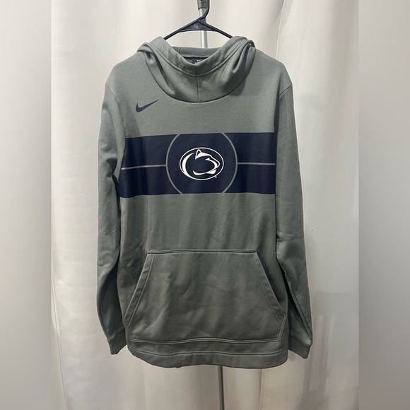 Nike Other - Nike Dri-Fit Men's Penn State Nittany Lions Gray and Navy Hoodie sz XL